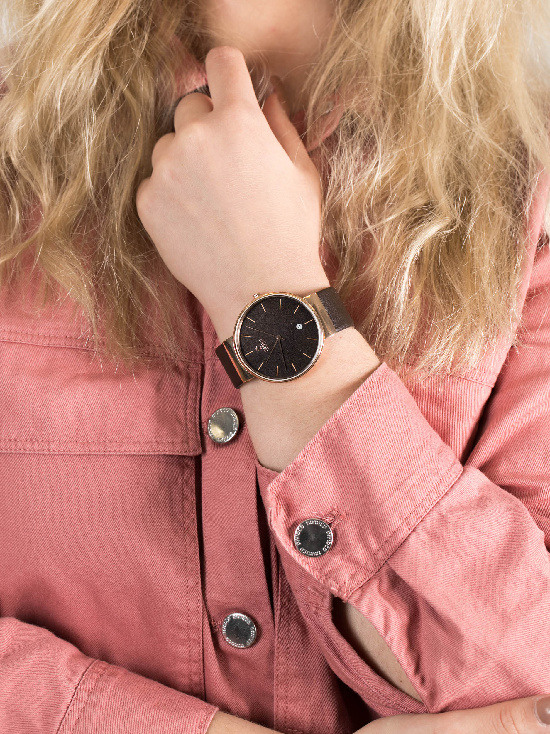 Obaku Denmark V153GVNRN damski zegarek Slim pasek - miniatura 3