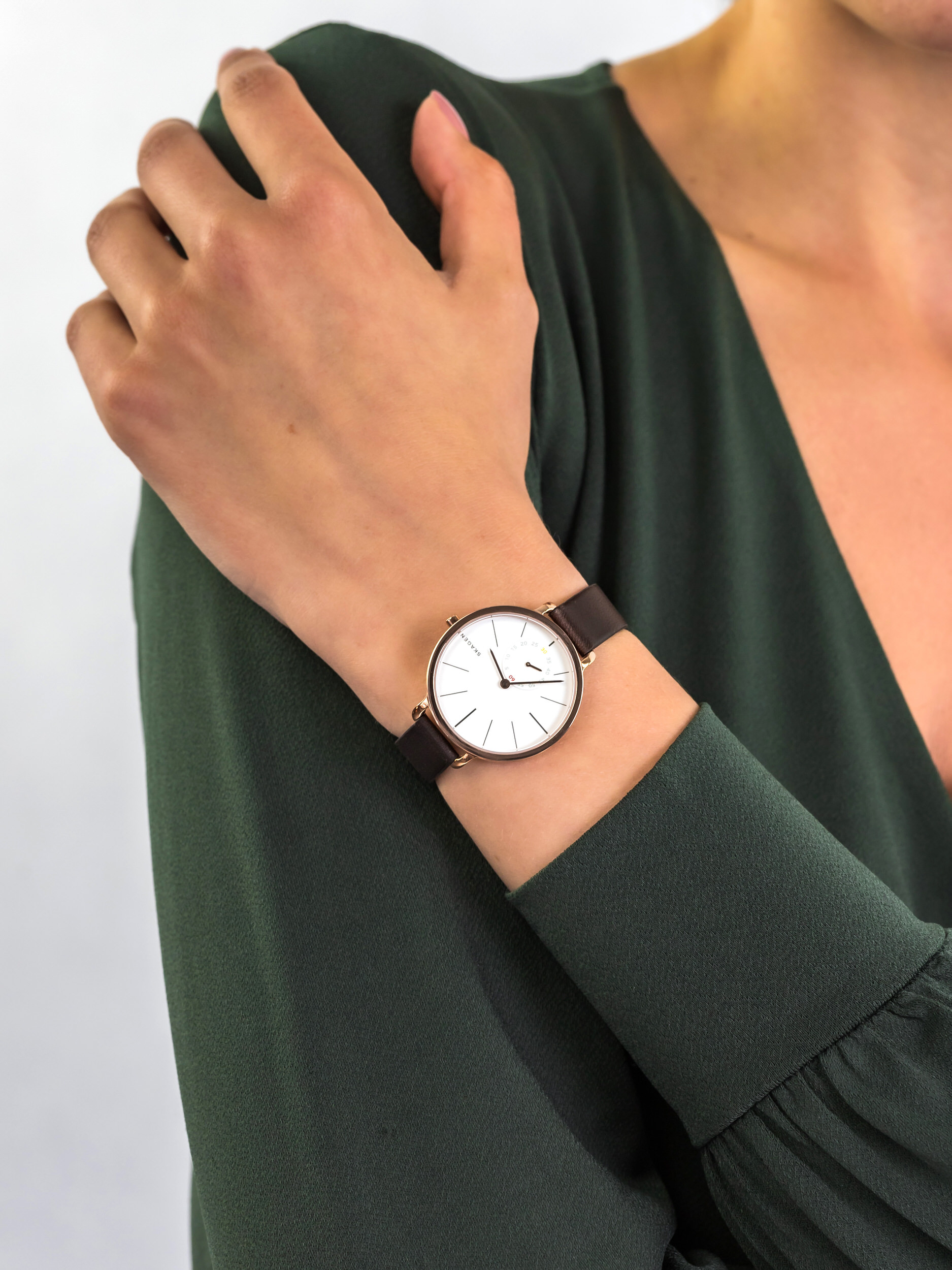 Skagen SKW2356 damski zegarek Hagen pasek - miniatura 3