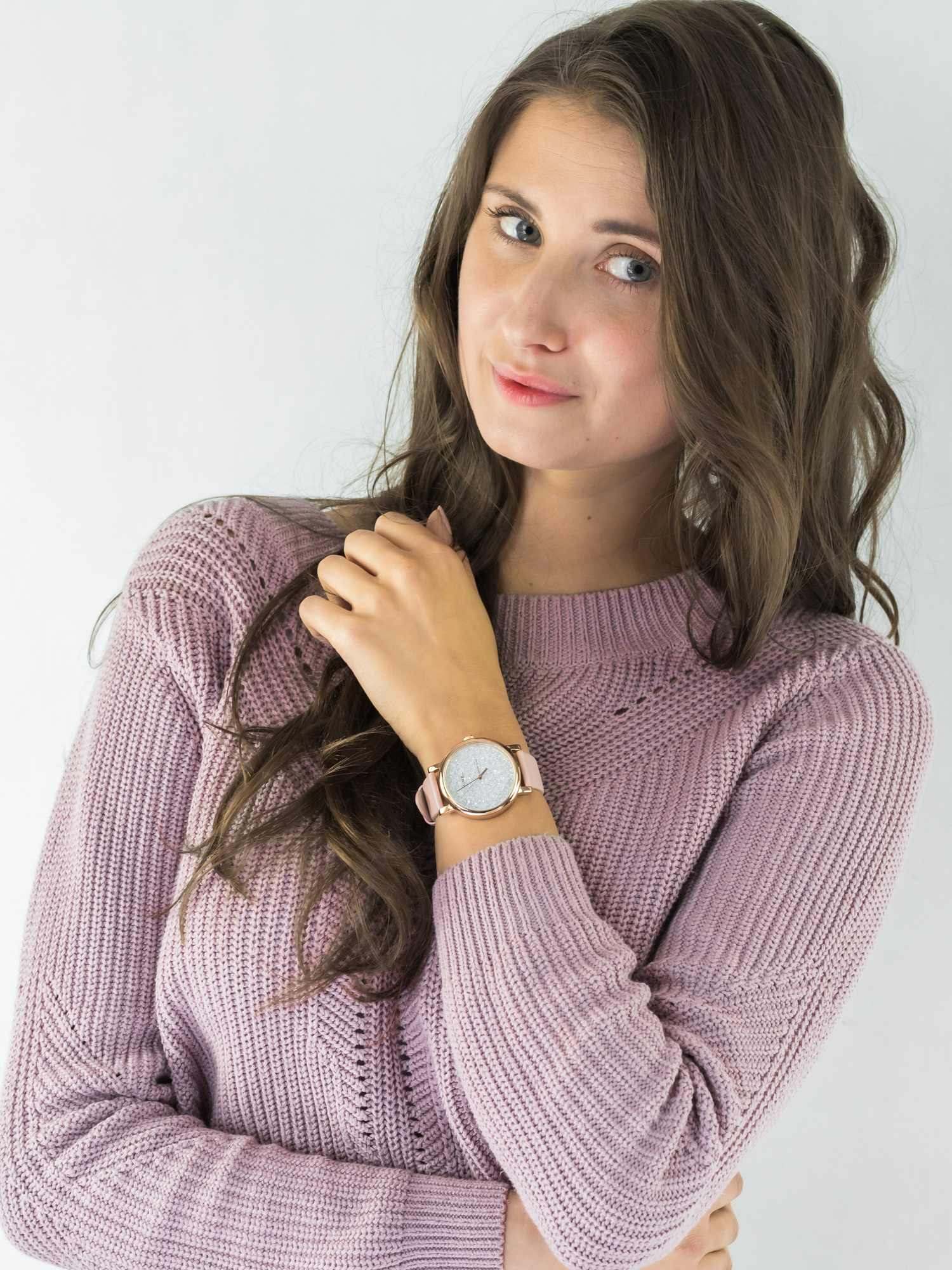 Timex TW2T78000 zegarek damski Crystal Opulence - miniatura 2