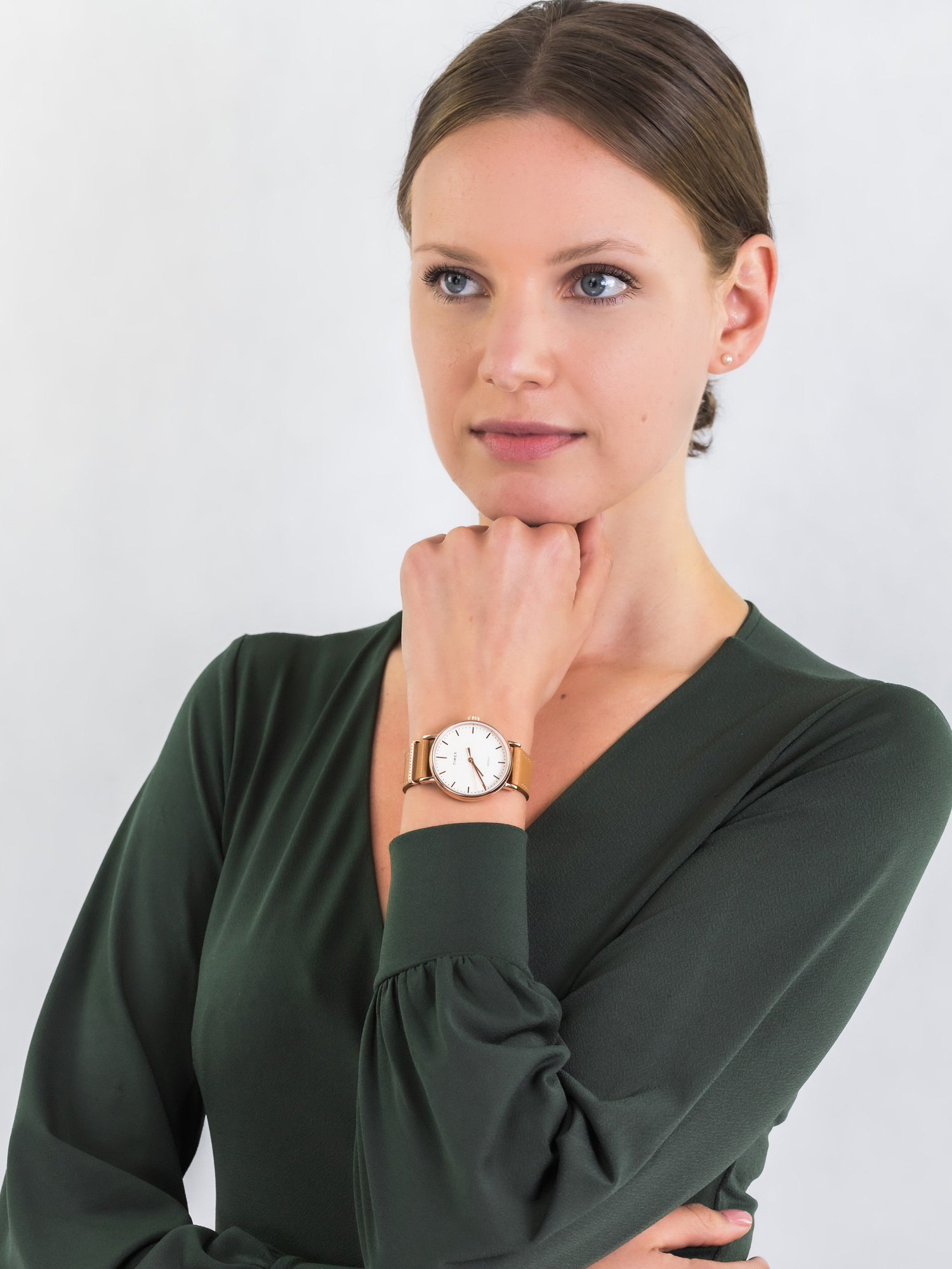 Timex TW2R70200 zegarek damski Fairfield - miniatura 2