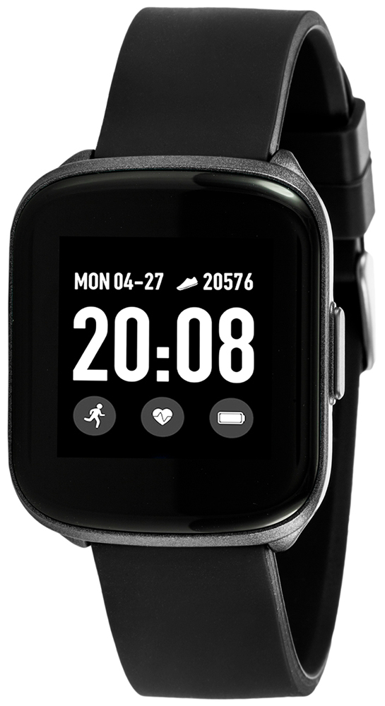 Rubicon Smartwatch Rubicon RNCE38 czarny RNCE38BIBX03AX
