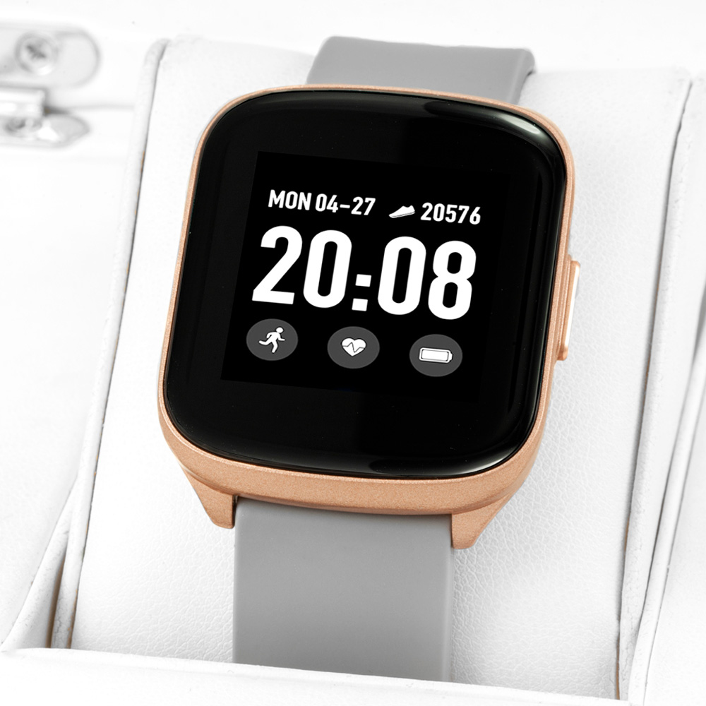 zegarek Rubicon RNCE38RIBX03AX różowe złoto Smartwatch - miniatura 7