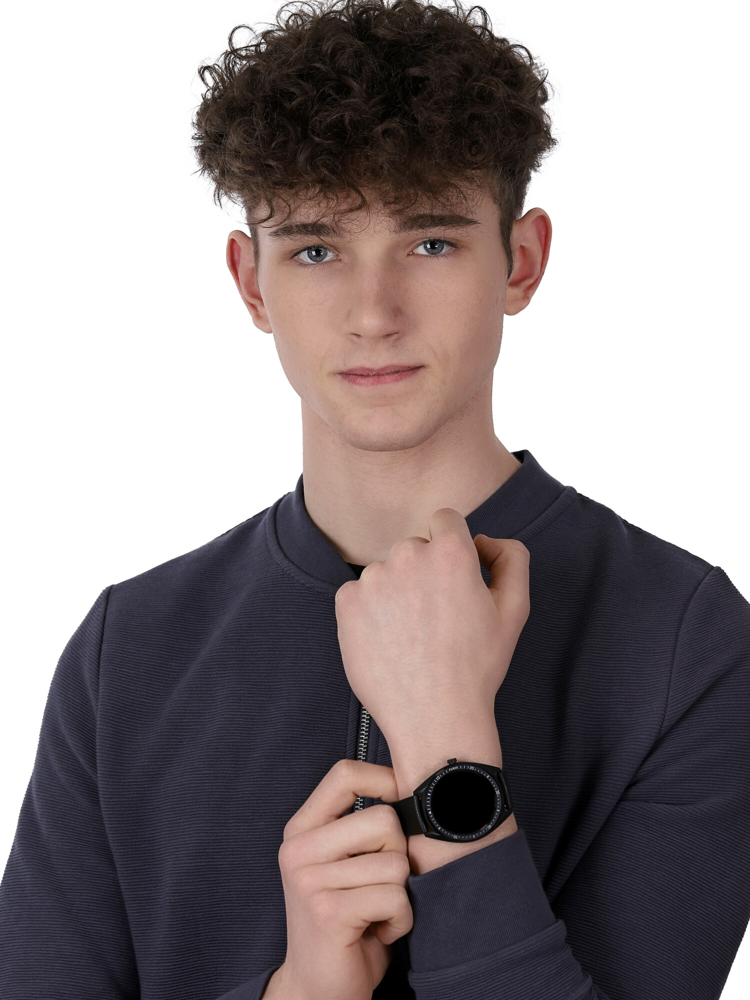 zegarek Rubicon RNCE55BIBX05AX czarny Smartwatch