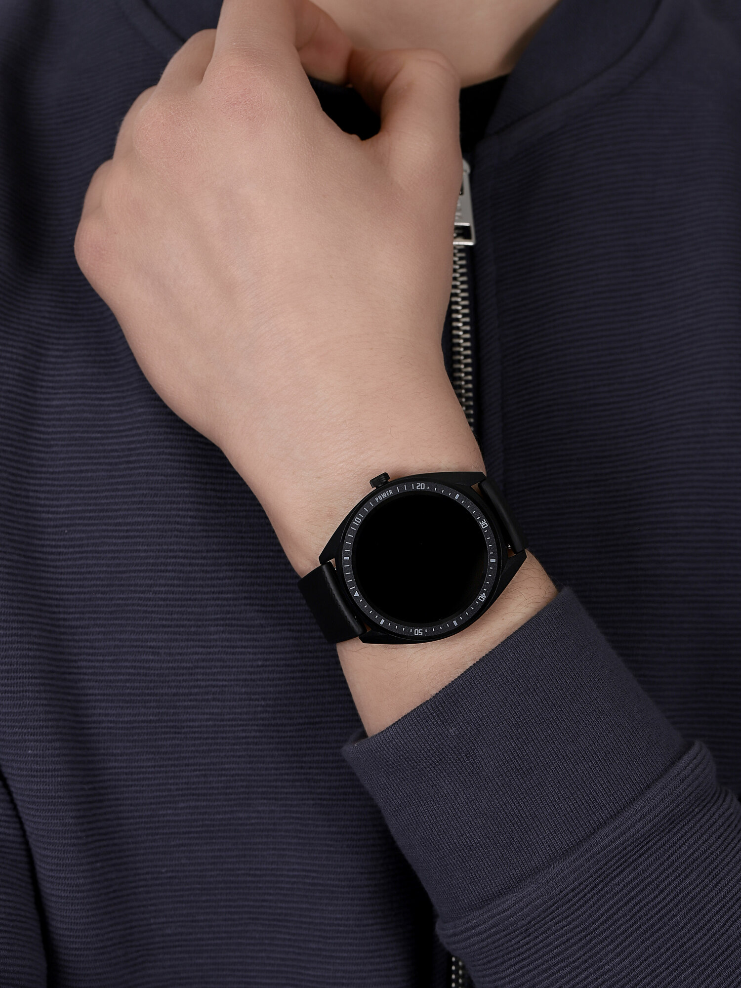 zegarek Rubicon RNCE55BIBX05AX kwarcowy męski Smartwatch Smartwatch Rubicon RNCE55 czarny