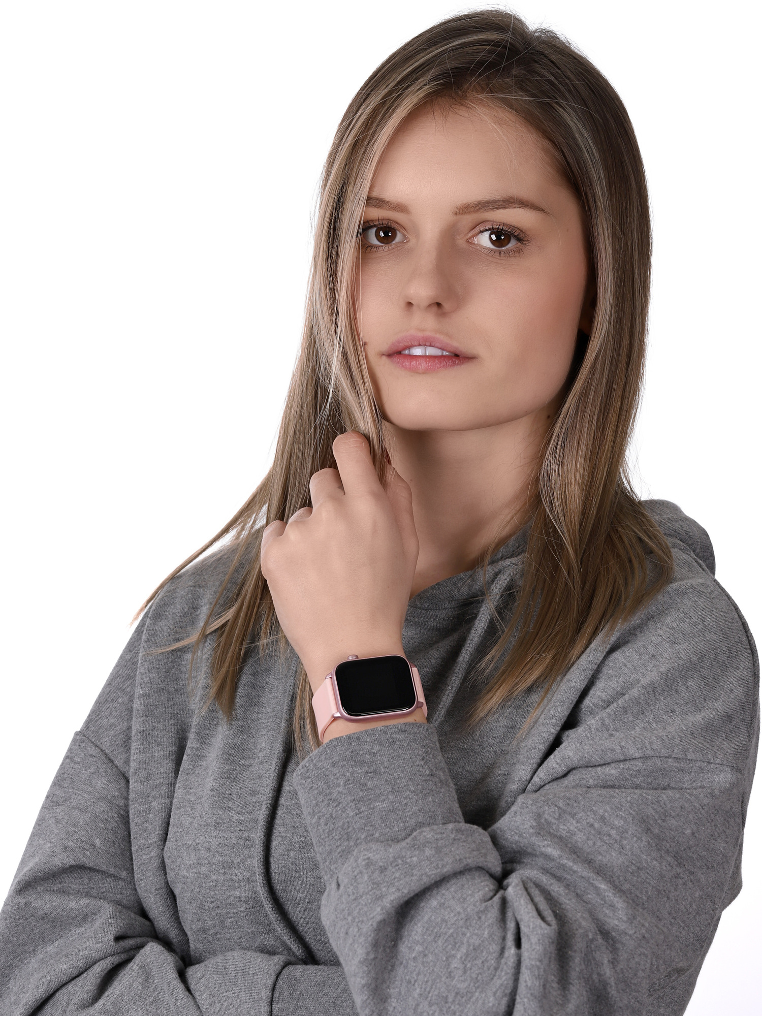 zegarek Rubicon RNCE56RIBX01AX damski z krokomierz Smartwatch - miniatura 2