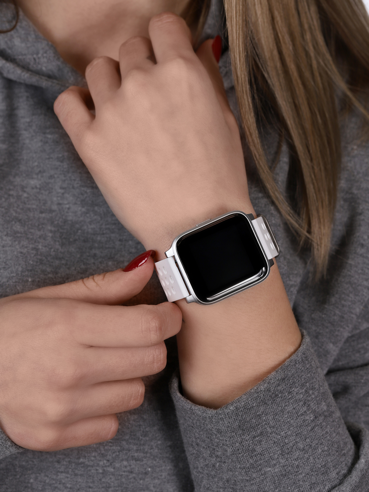 zegarek Rubicon RNCE58SIBX03AX srebrny Smartwatch - miniatura 3