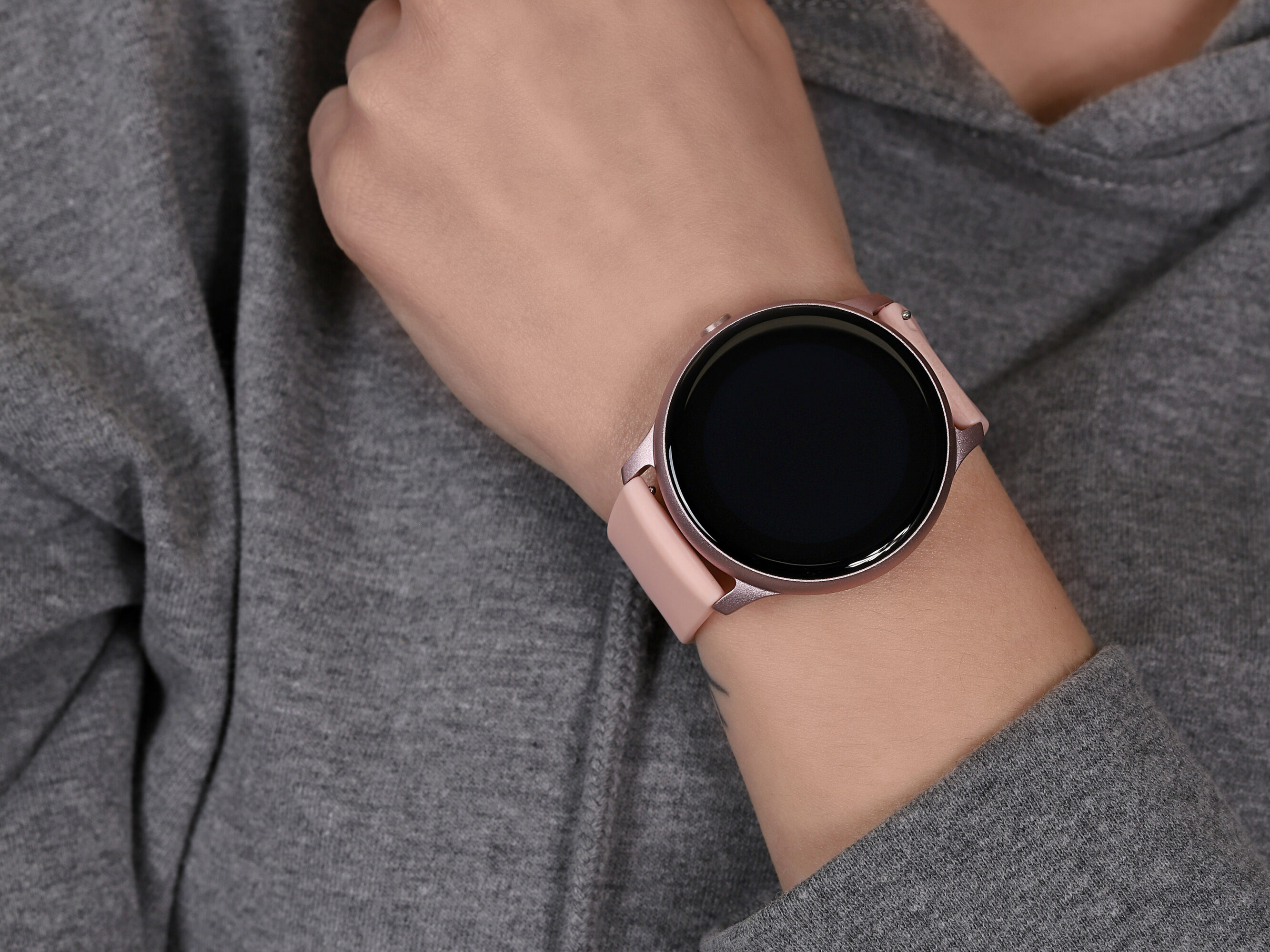 zegarek Rubicon RNCE61RIBX05AX kwarcowy damski Smartwatch Smartwatch Rubicon RNCE61 różowy AMOLED - miniatura 4
