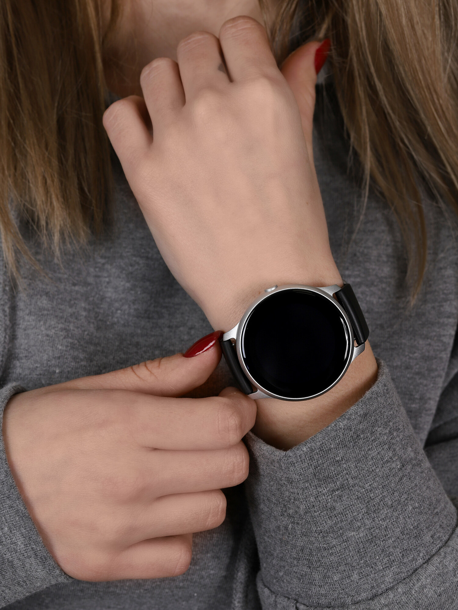 zegarek Rubicon RNCE61SIBX05AX srebrny Smartwatch - miniatura 3