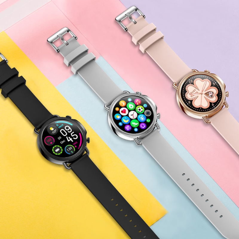 zegarek Rubicon SMARBN088 Smartwatch Rubicon RNBE74 czarny pasek - miniatura 6