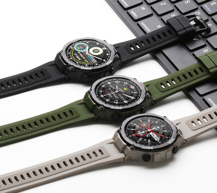 zegarek Rubicon SMARNB084 kwarcowy męski Smartwatch Smartwatch Rubicon RNCE73 czarny