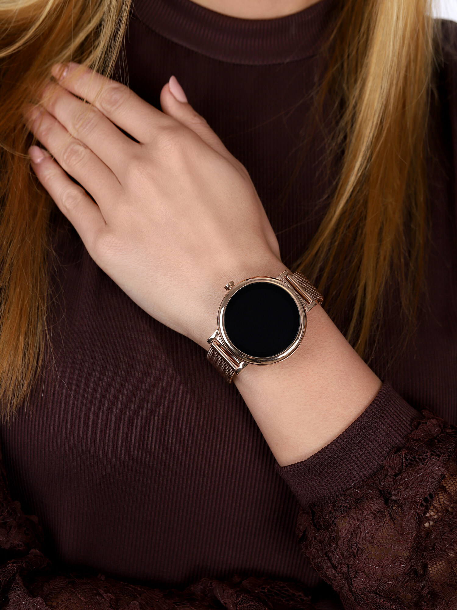 zegarek Rubicon SMARUB049 damski z krokomierz Smartwatch