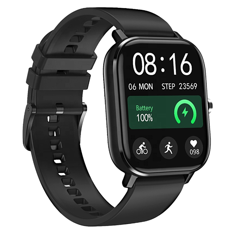 zegarek Rubicon SMARUB071 Smartwatch Rubicon RNCE67 czarny damski z krokomierz Smartwatch - miniatura 3