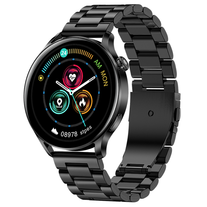 zegarek Rubicon SMARUB128 kwarcowy męski Smartwatch Smartwatch Rubicon RNCE81 czarny - miniatura 4