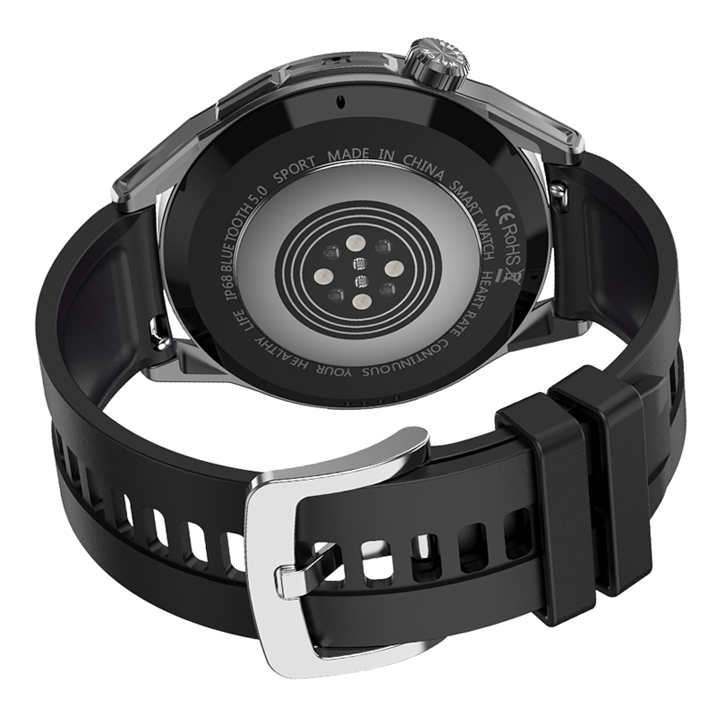 zegarek Rubicon SMARUB151 kwarcowy męski Smartwatch Smartwatch Rubicon RNCE88 czarny - miniatura 6