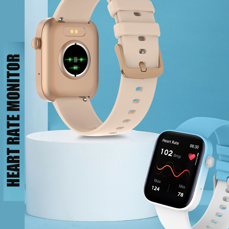 zegarek Rubicon SMARUB188 kwarcowy damski Smartwatch Smartwatch Rubicon RNCE97 czerwony niebieski - miniatura 6