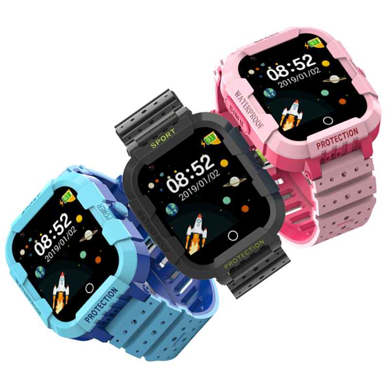 zegarek Rubicon SMASHE097 kwarcowy dla dzieci Smartwatch Smartwatch dziecięcy SW-LJL75 Black (RNCE75)