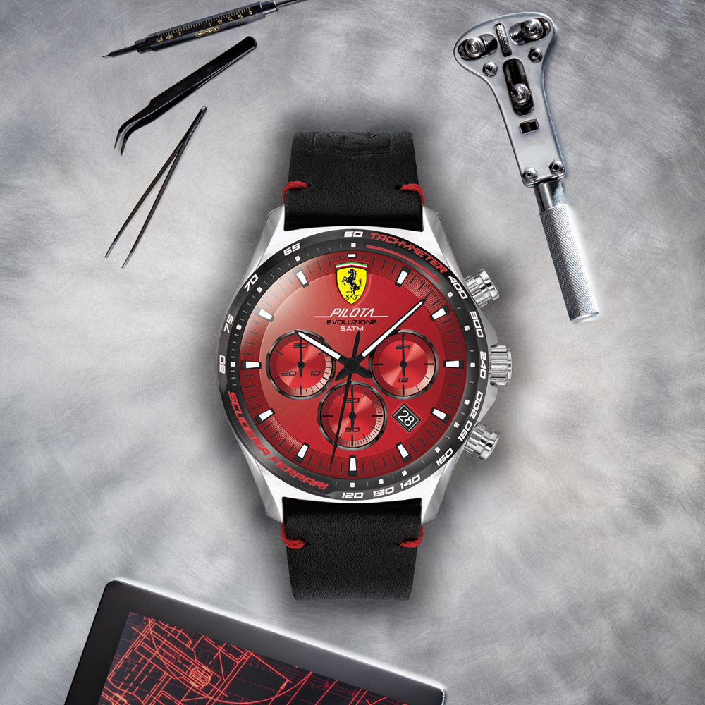Scuderia Ferrari SF 830713 zegarek sportowy Pilota - miniatura 4