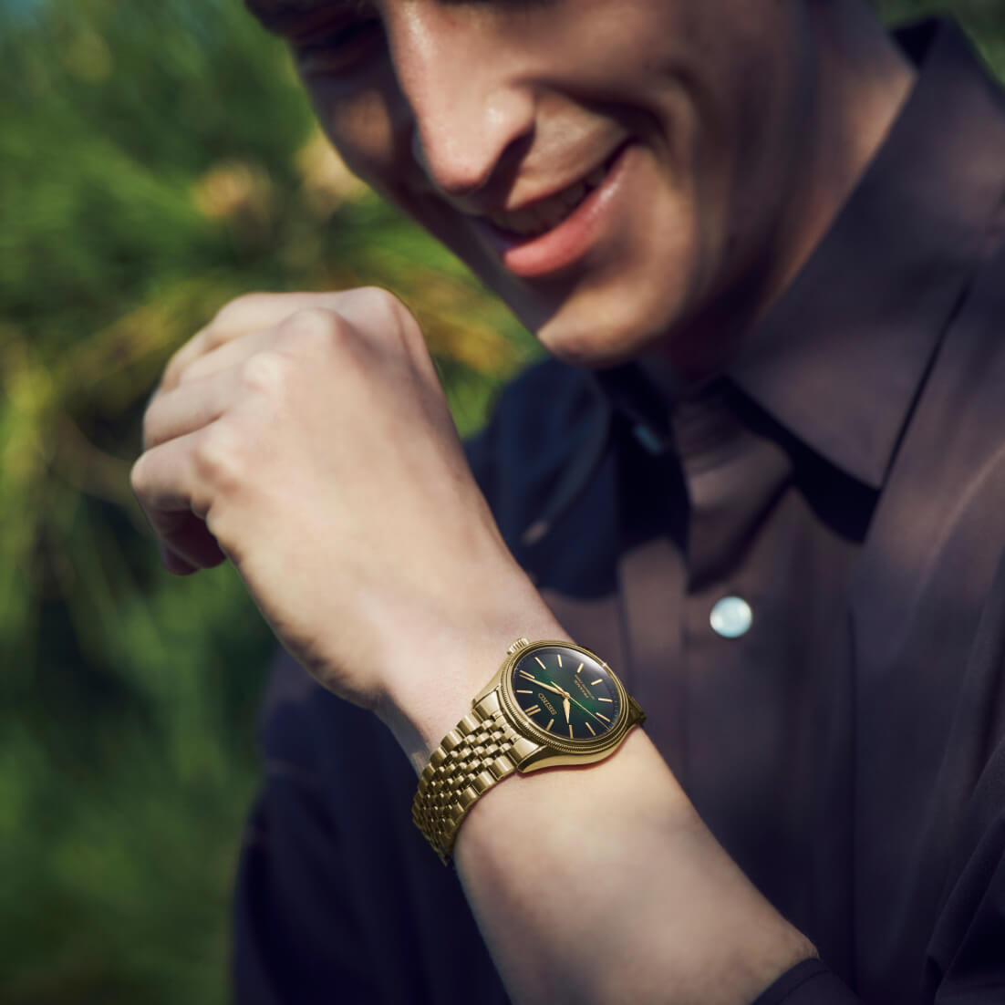 Zegarek Seiko Presage Classic Series Tradman s Bonsai Limited Edition HCC009J1 na bransolecie