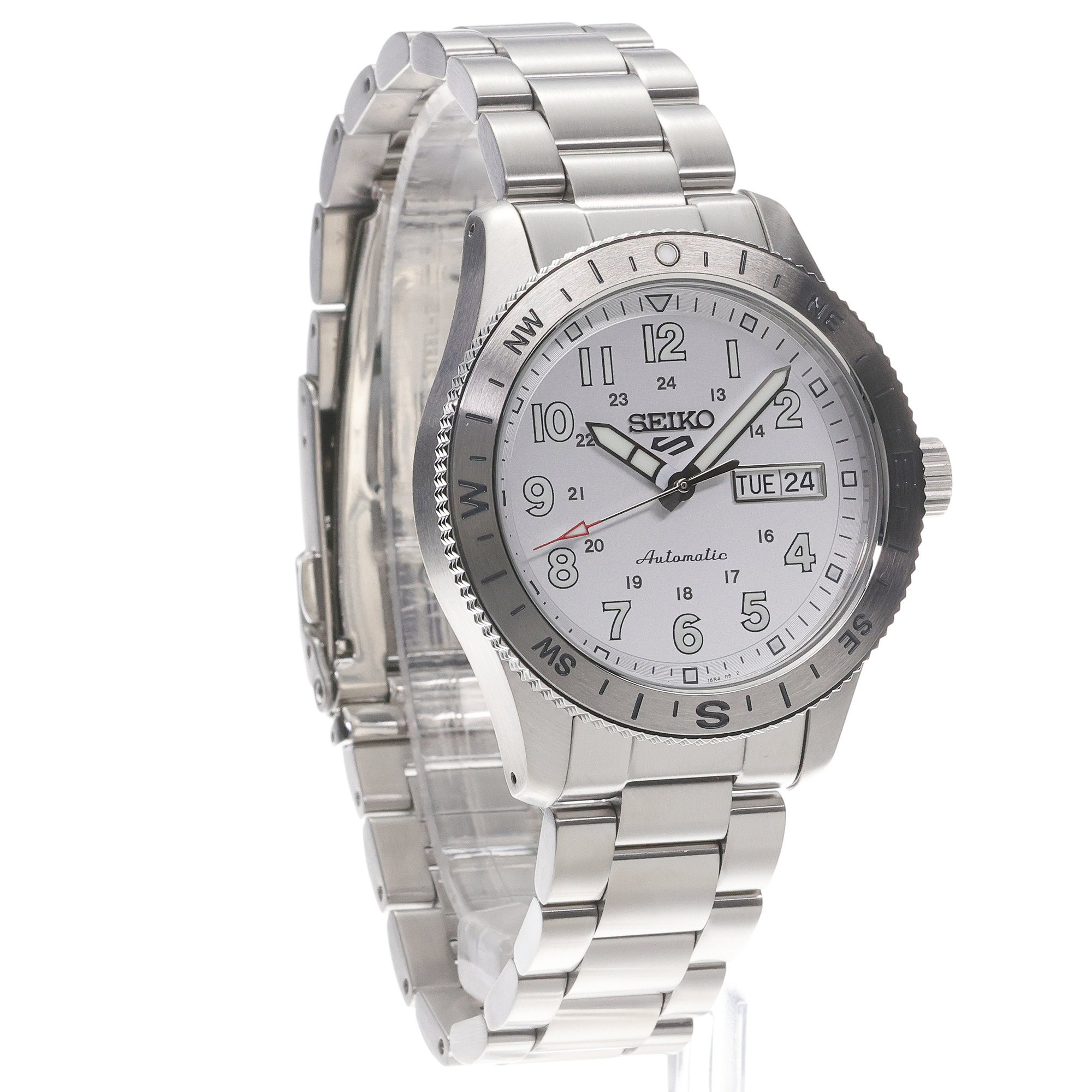 zegarek Seiko HDB007K1 automatyczny męski Sports Automat 5 Sports Automatic Field - miniatura 3
