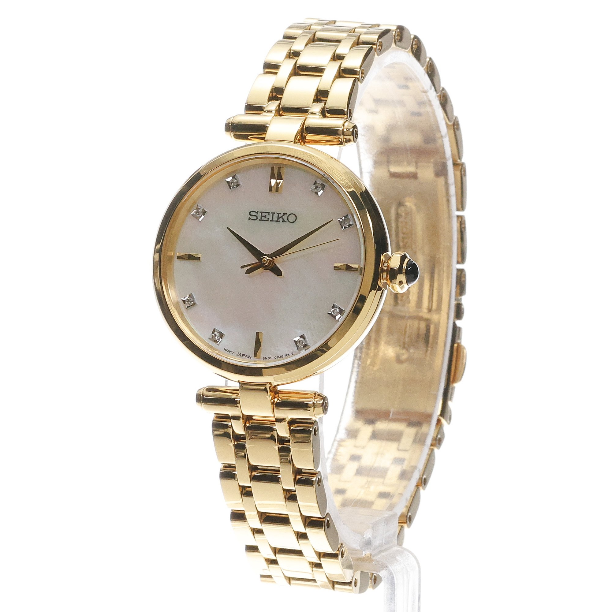 zegarek Seiko HGH008P1 kwarcowy damski Damskie Conceptual Lady Diamond Quartz