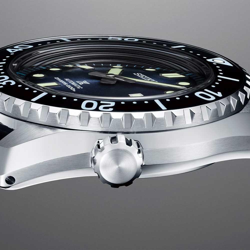 zegarek Seiko SLA055J1 automatyczny męski Prospex Prospex 1986 Professional Diver Antarctic Ice Limited Edition - miniatura 6