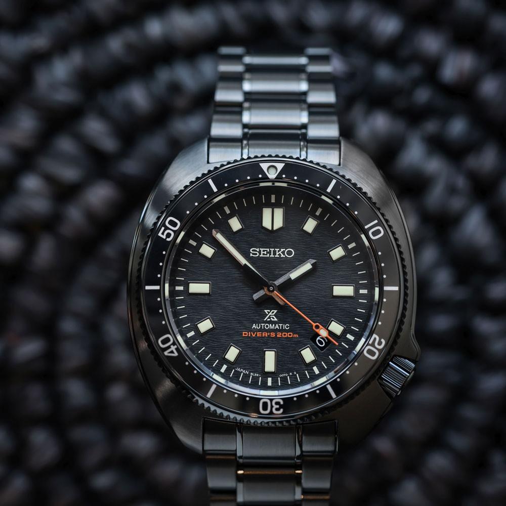 zegarek Seiko SLA061J1 czarny Prospex - miniatura 7