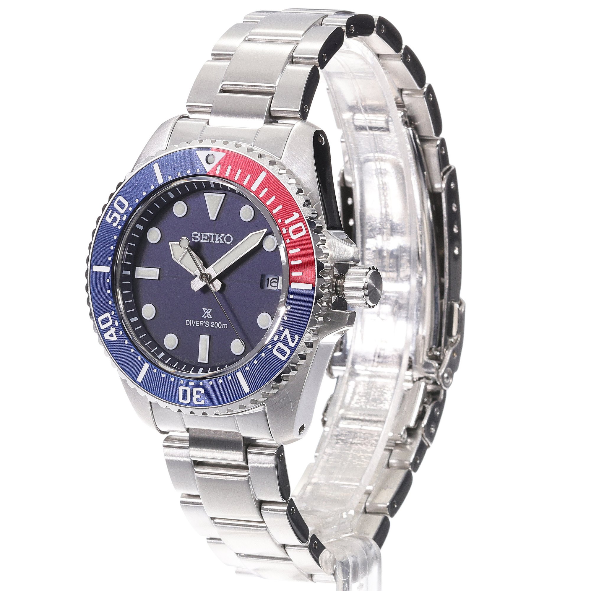 zegarek Seiko SNE595P1 srebrny Prospex - miniatura 2