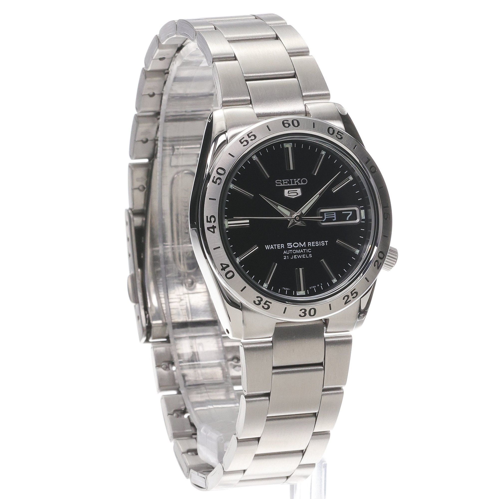 zegarek Seiko SNKE01K1 automatyczny męski Automatic - miniatura 3