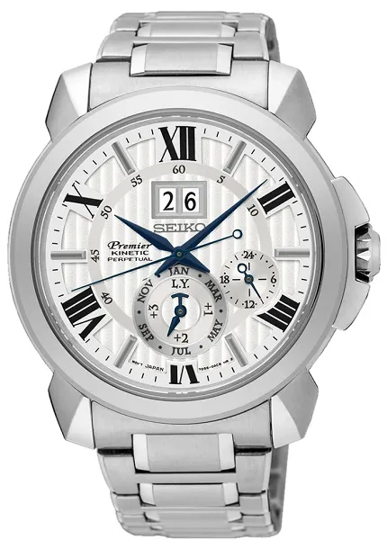Seiko SNP139P1 Premier Premier Kinetic Perpetual - zdjęcie 1