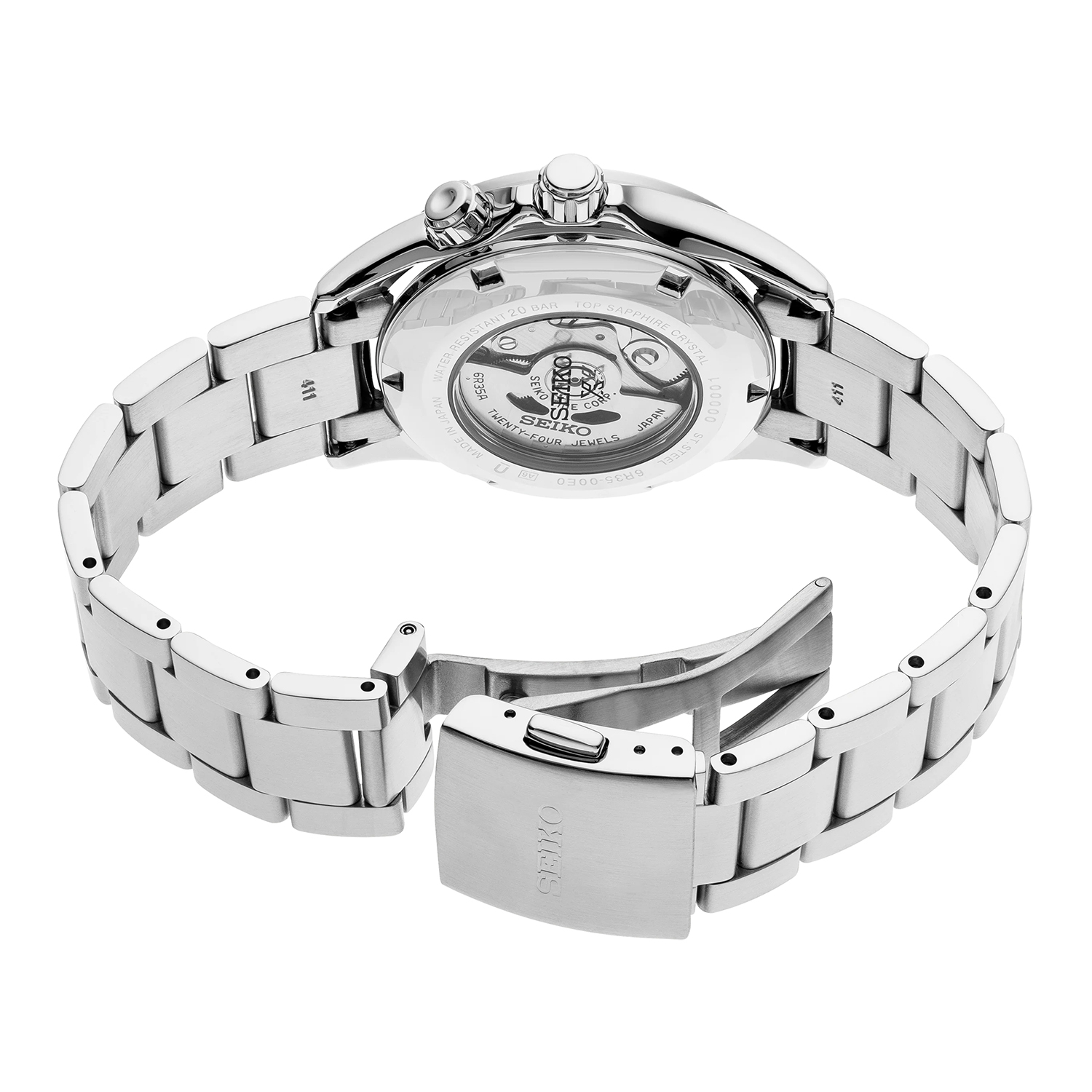 zegarek Seiko SPB117J1 srebrny Prospex - miniatura 4