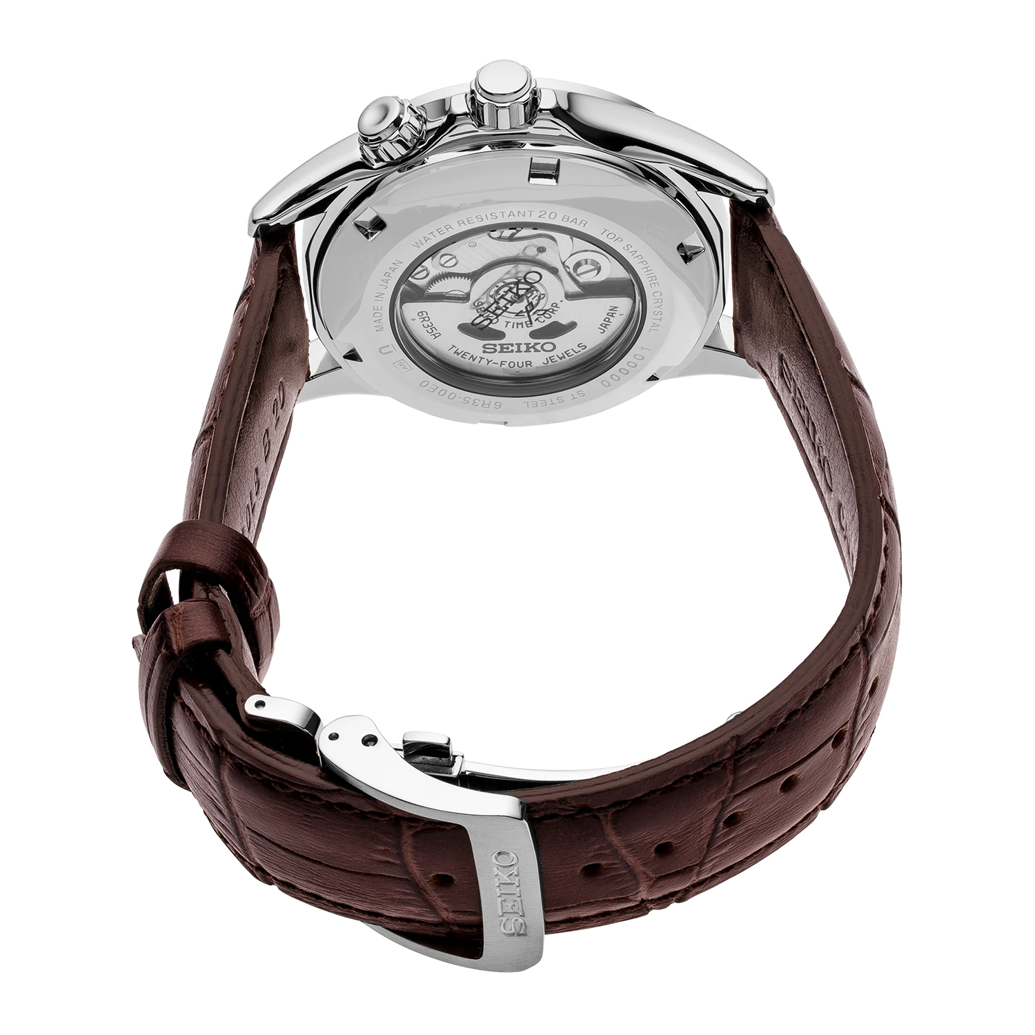 zegarek Seiko SPB121J1 srebrny Prospex - miniatura 4