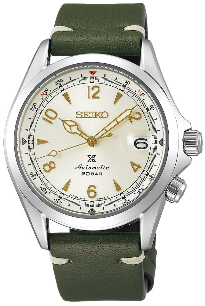 Seiko Prospex Land Alpinist Automatic Cream White Dial SPB123J1