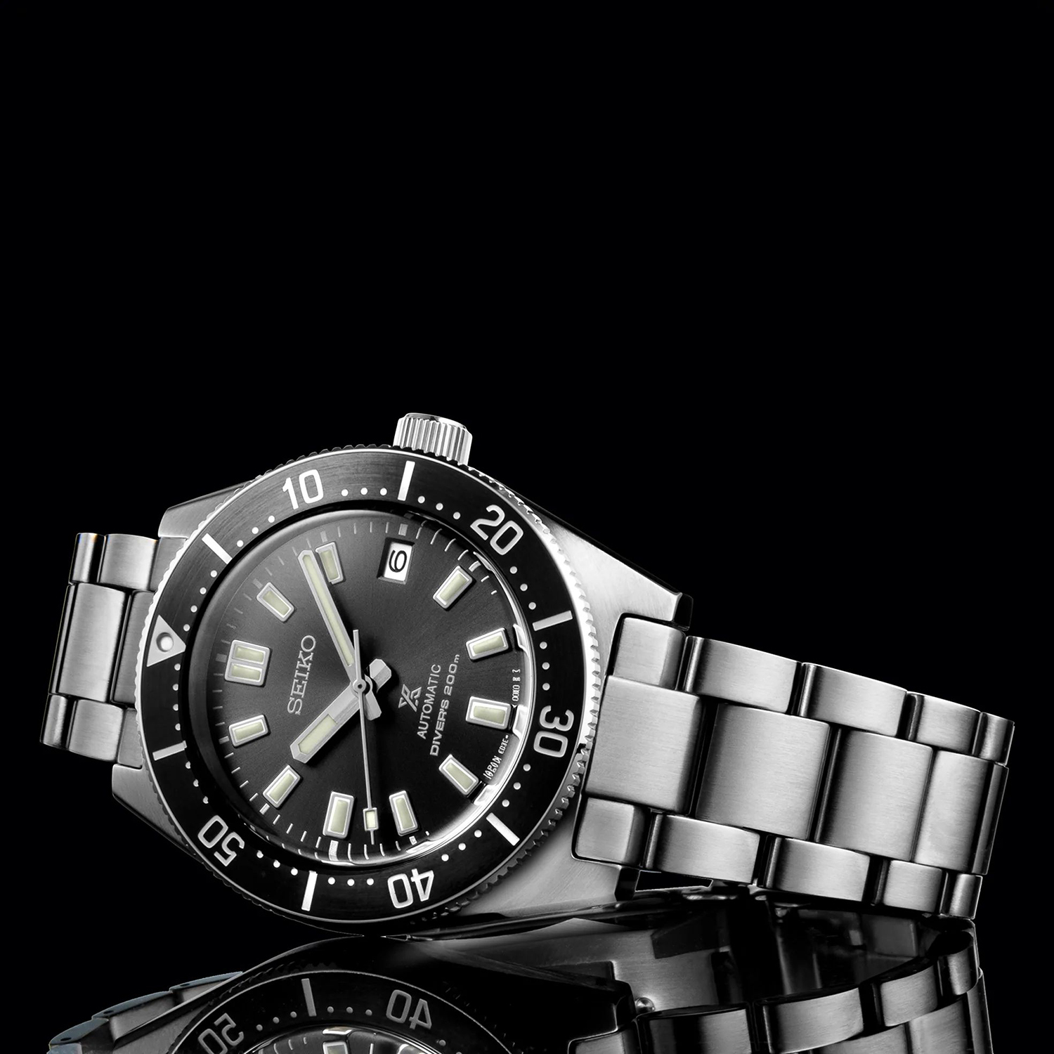 zegarek Seiko SPB143J1 srebrny Prospex - miniatura 8