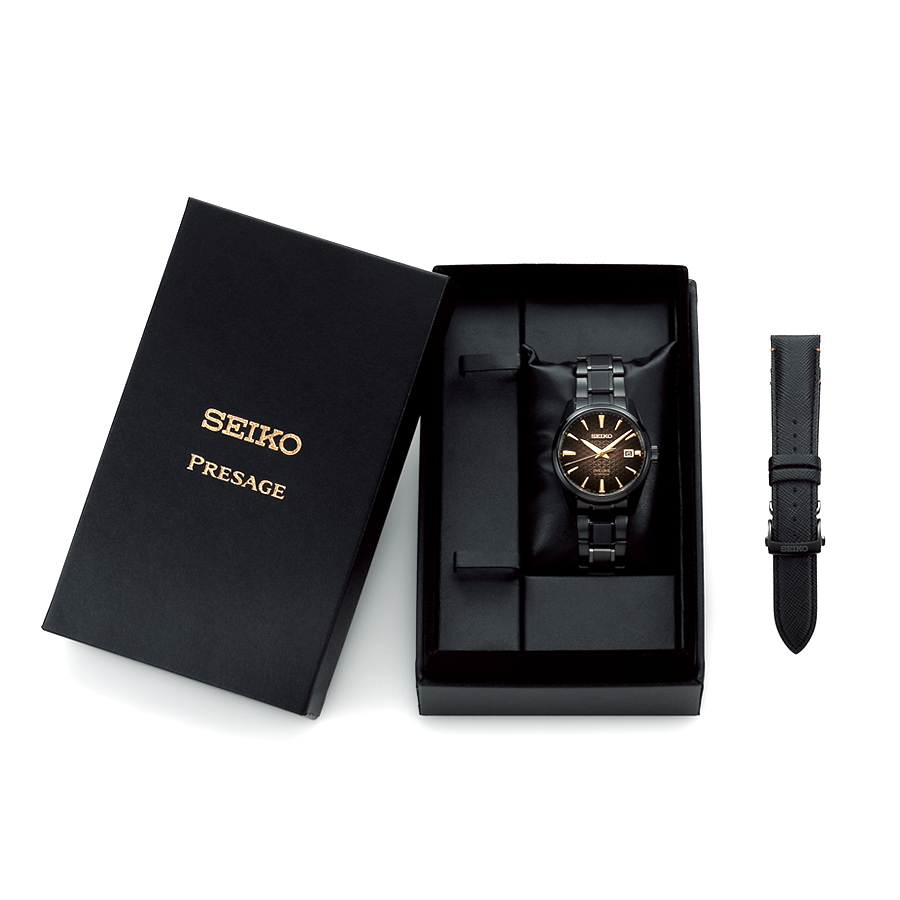 zegarek Seiko SPB205J1 automatyczny męski Presage Presage Sharp Edged Series 140th Anniversary Limited Edition - miniatura 6
