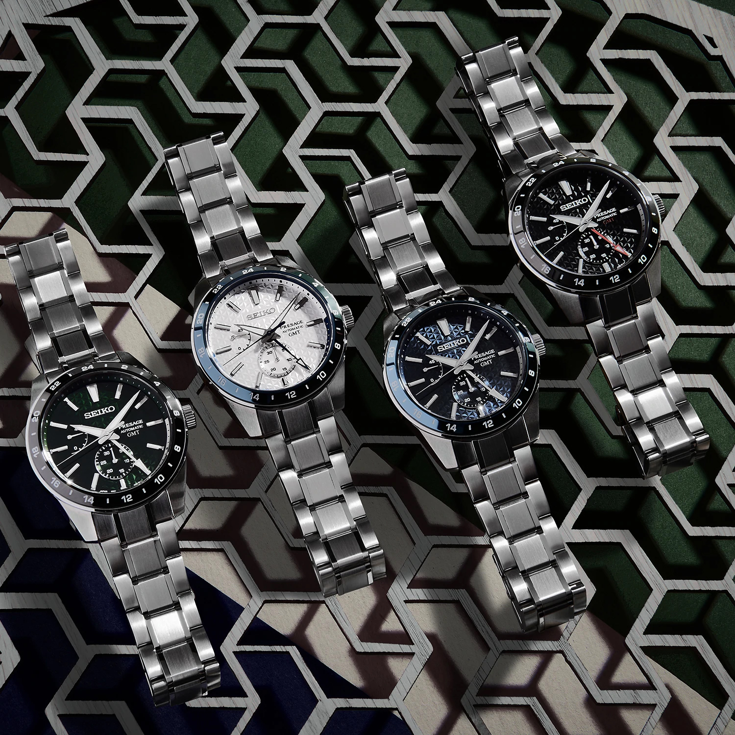 zegarek Seiko SPB219J1 srebrny Presage - miniatura 6