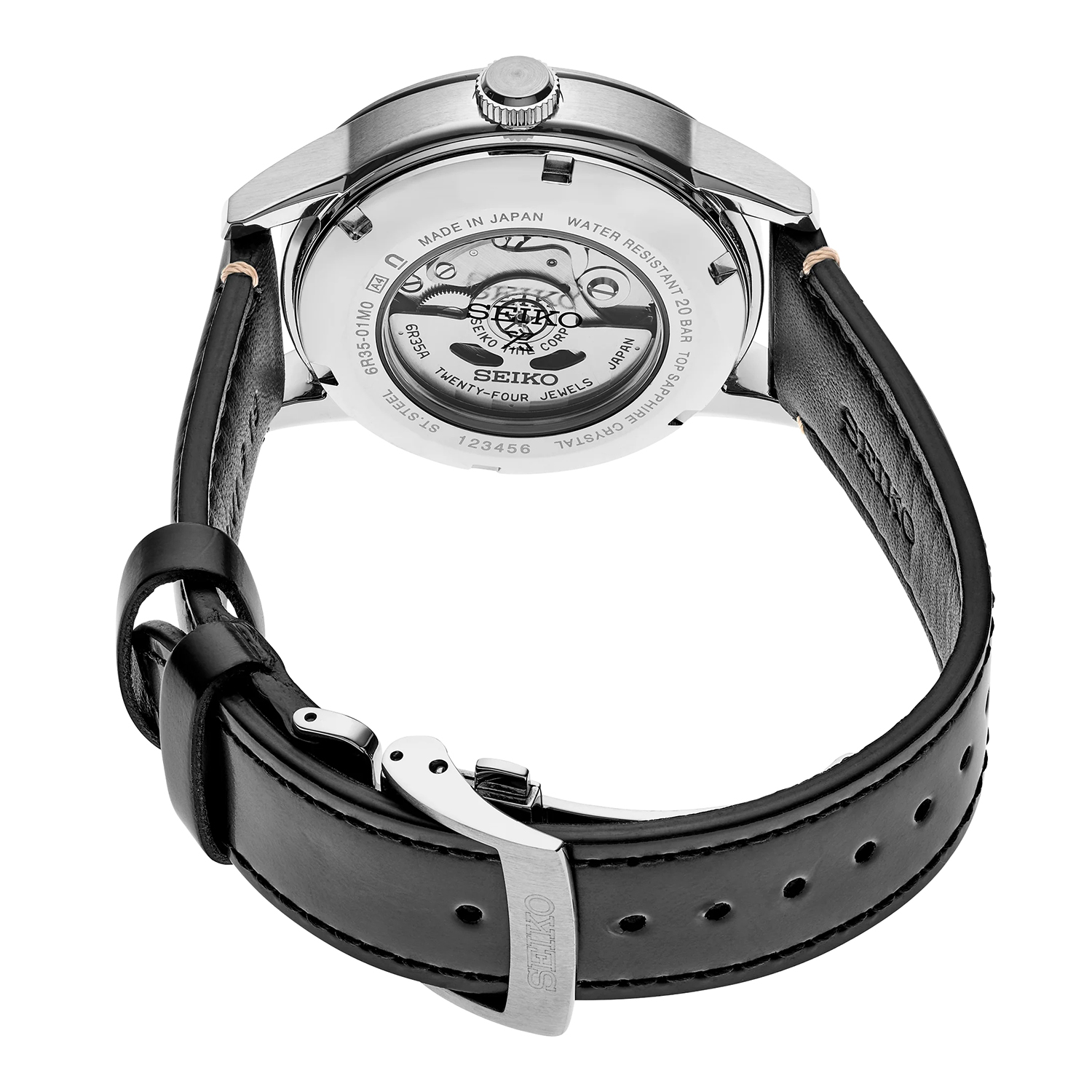 zegarek Seiko SPB245J1 srebrny Prospex - miniatura 5
