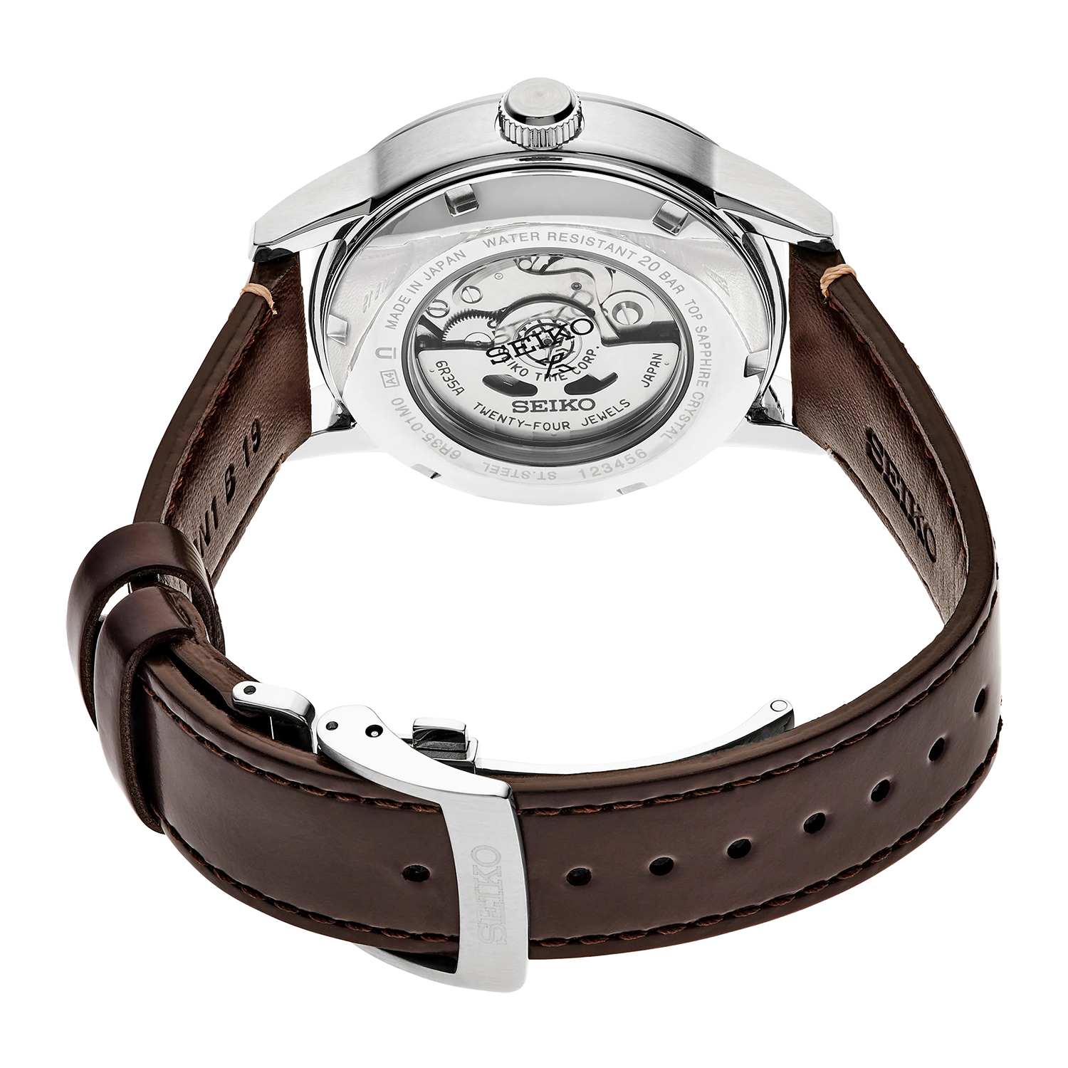 zegarek Seiko SPB251J1 srebrny Prospex - miniatura 4