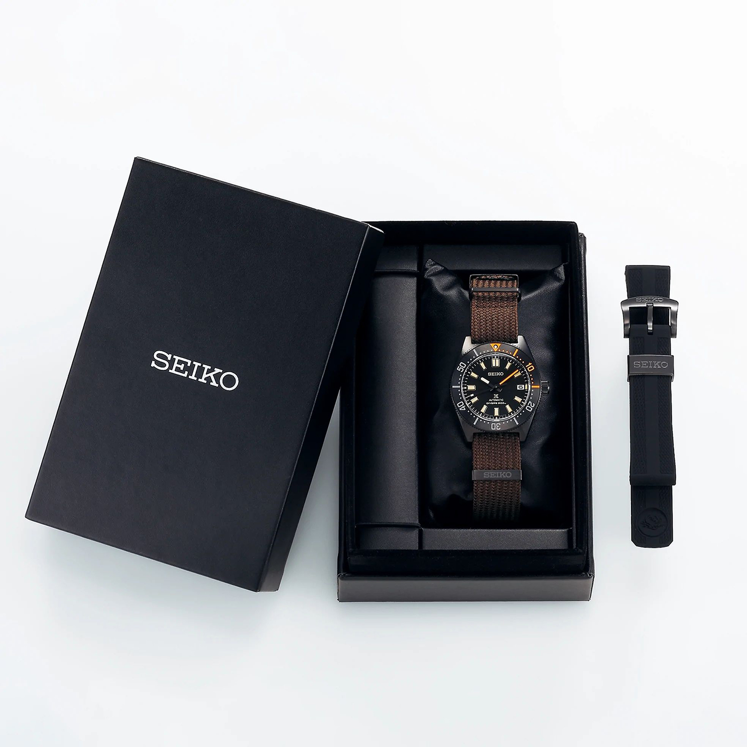 zegarek Seiko SPB253J1 Prospex The Black Series Limited Edition 1965 Re-Creation Prospex szafirowe - miniatura 5