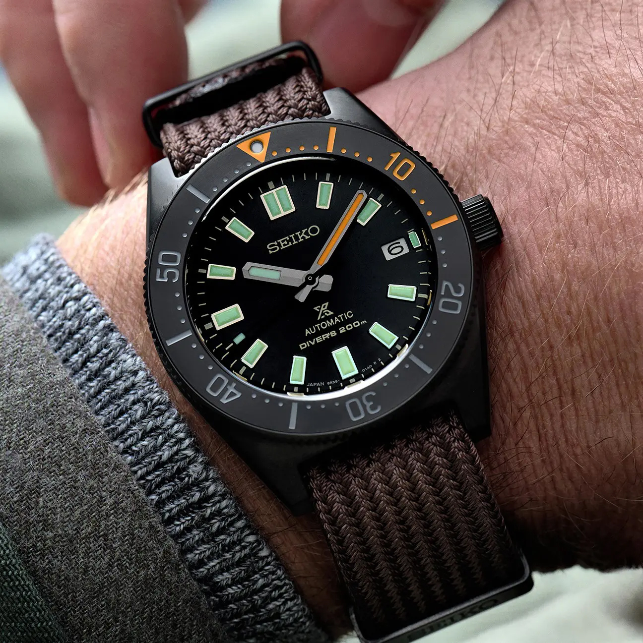 zegarek Seiko SPB255J1 czarny Prospex - miniatura 12