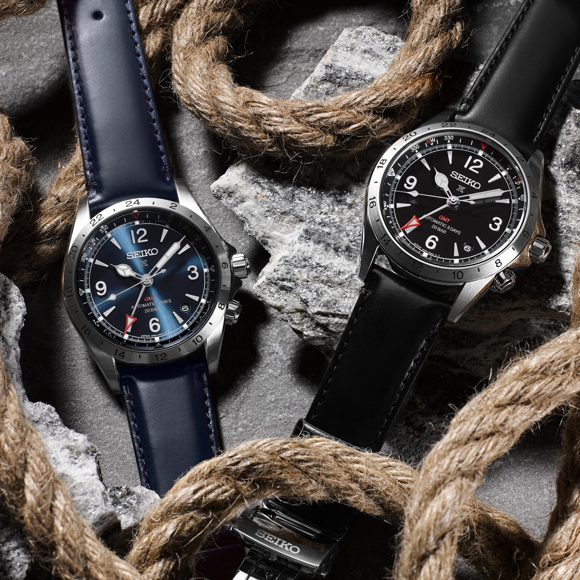 zegarek Seiko SPB377J1 Prospex Alpinist Mechanical GMT Prospex szafirowe - miniatura 11