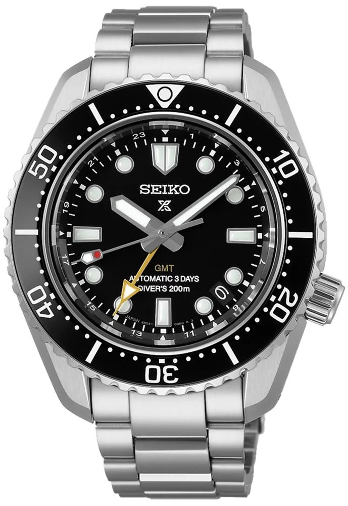zegarek Seiko SPB383J1 automatyczny męski Prospex Prospex 1968 Divers Modern Re-interpretation GMT - miniatura 2