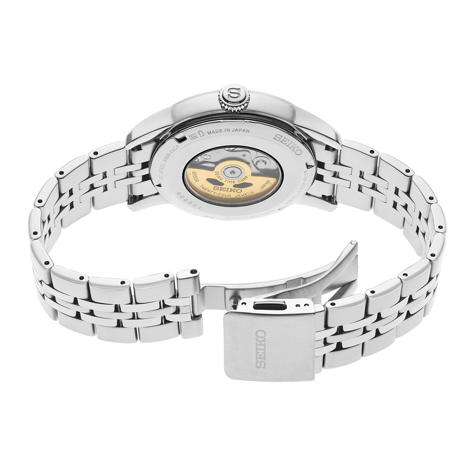 zegarek Seiko SPB405J1 Presage Craftmanship Urushi Lacquer Presage szafirowe - miniatura 4