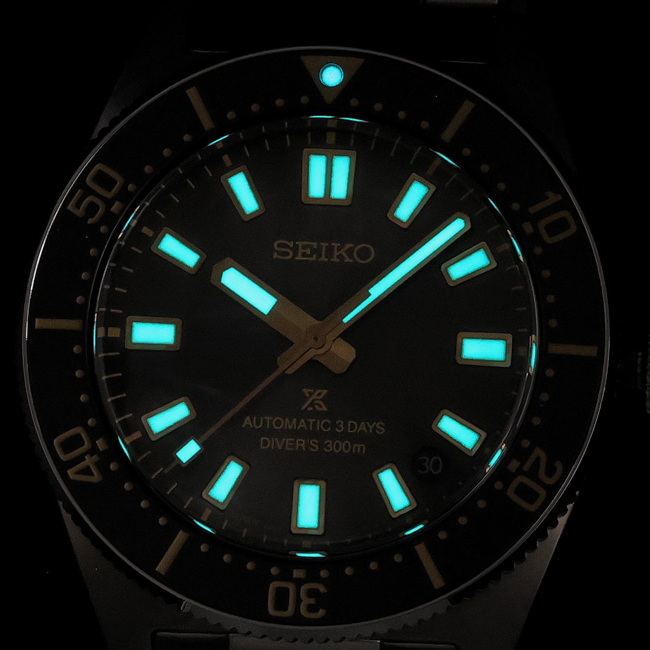 zegarek Seiko SPB455J1 Prospex 100th Anniversary 1965 Heritage Divers Special Edition Prospex szafirowe - miniatura 5