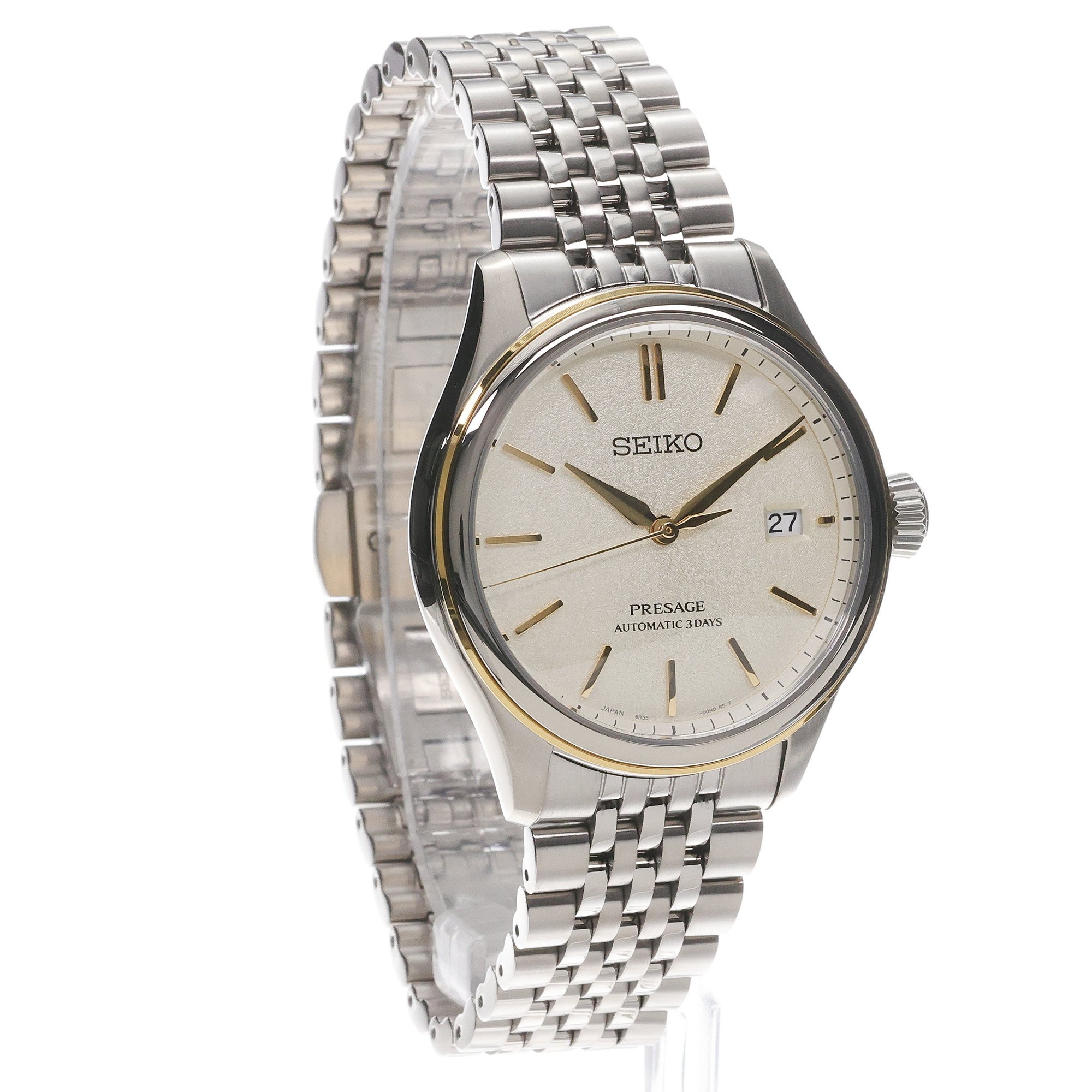 zegarek Seiko SPB478J1 automatyczny męski Presage Presage Classic Series Automatic - miniatura 3