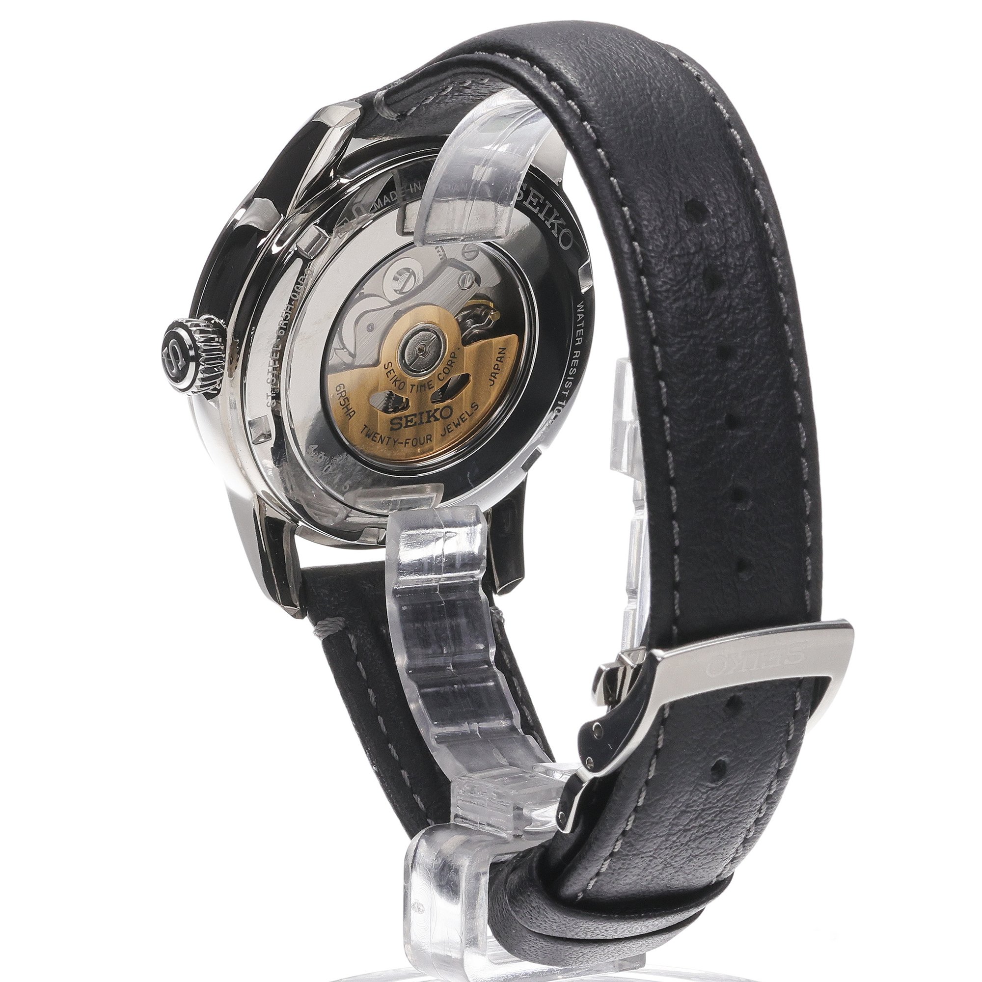 zegarek Seiko SPB495J1 srebrny Presage - miniatura 4