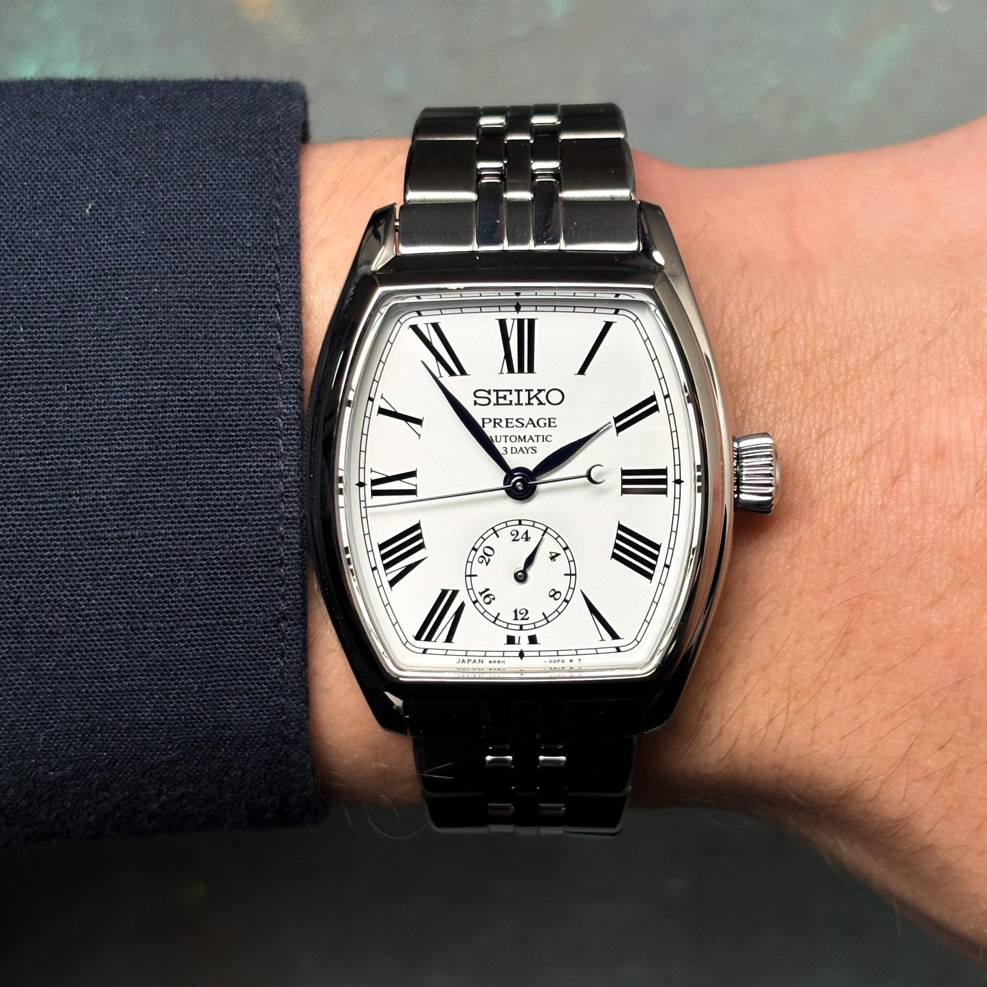 zegarek Seiko SPB537J1 Presage Craftsmanship Enamel Dial Presage - miniatura 11