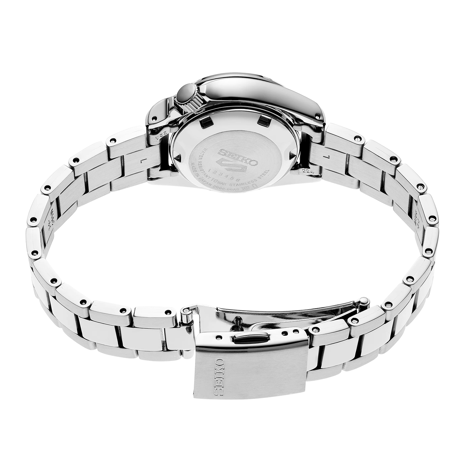zegarek Seiko SRE003K1 automatyczny damski Sports Automat 5 Sports Automatic Compact - miniatura 4