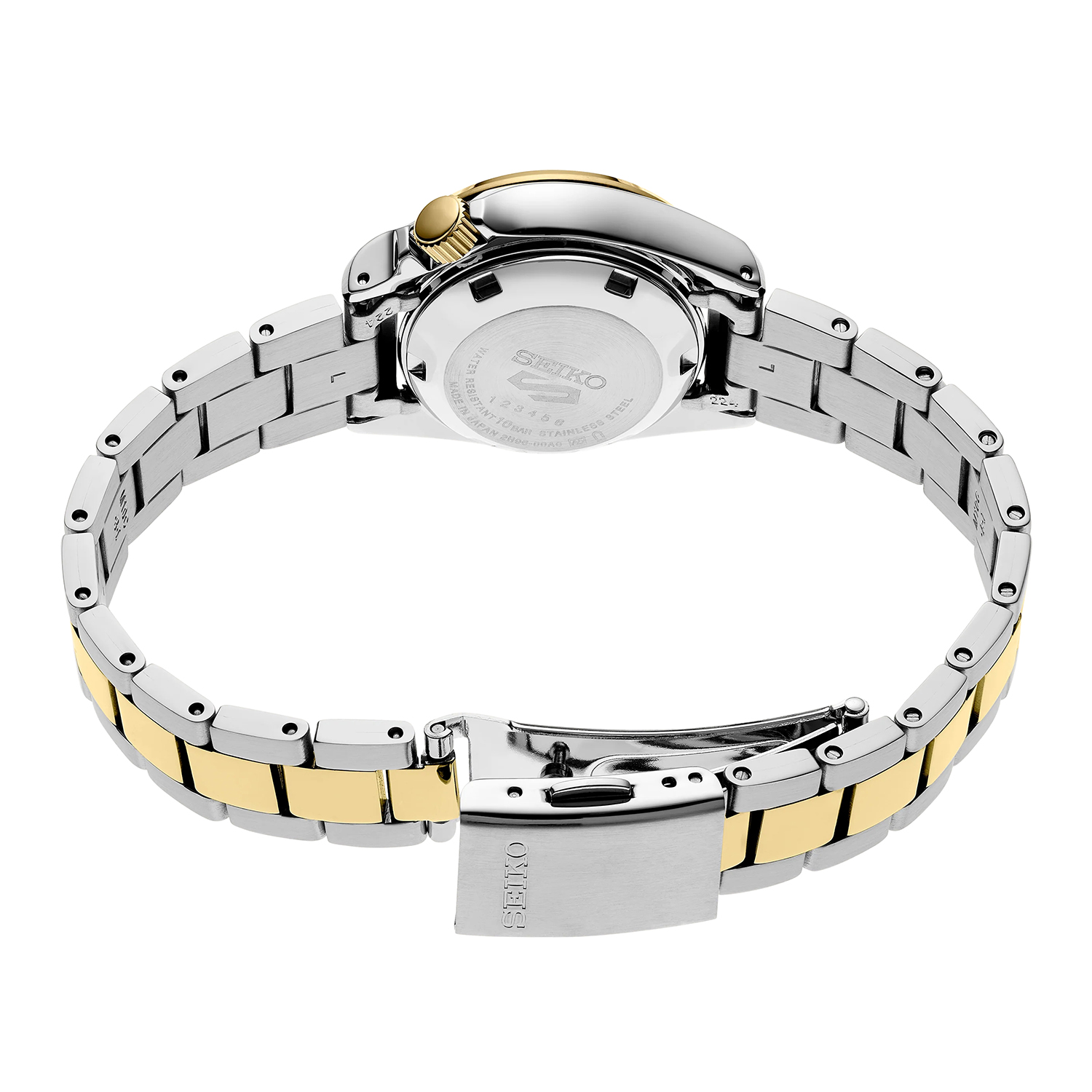 zegarek Seiko SRE004K1 srebrny Sports Automat - miniatura 4