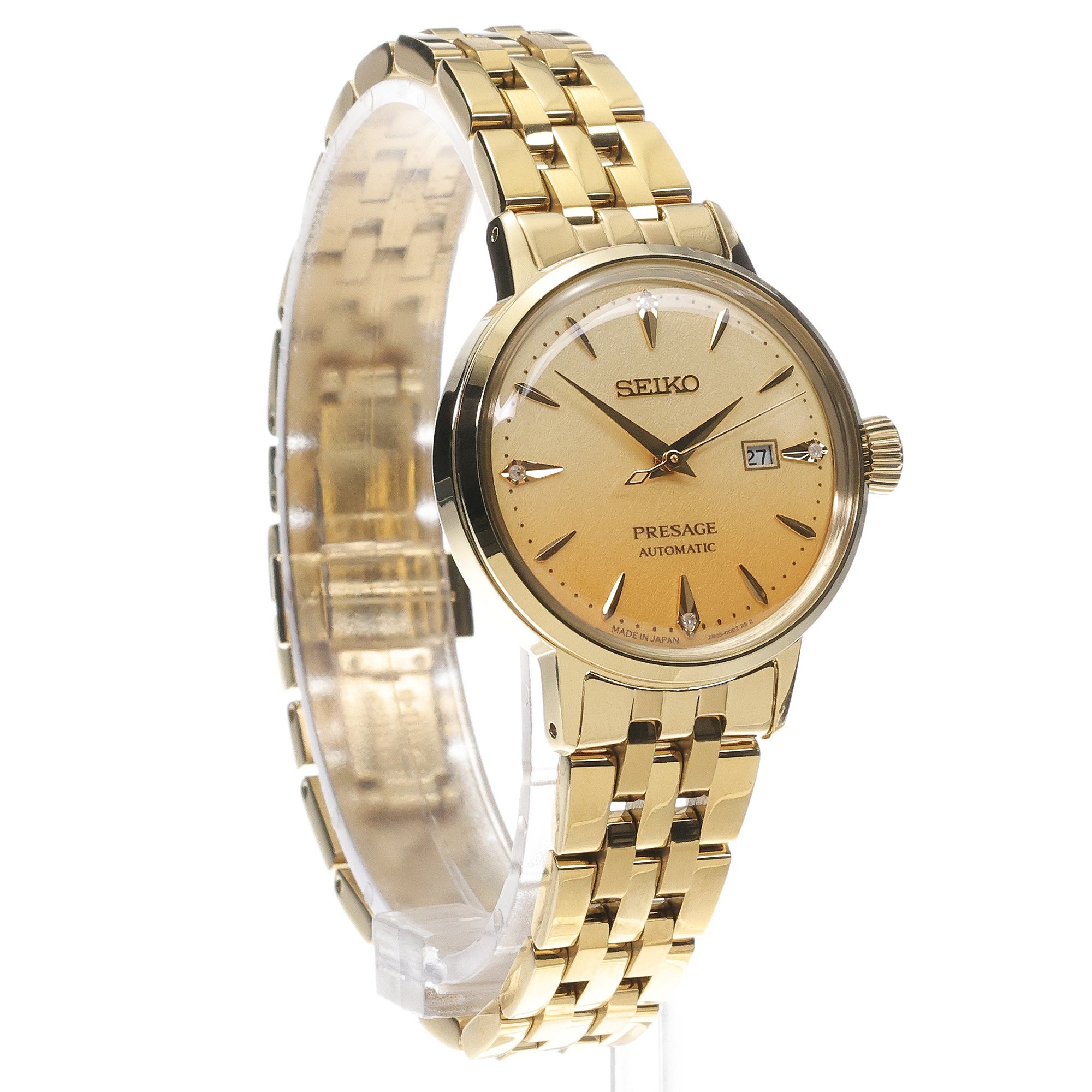 zegarek Seiko SRE018J1 automatyczny damski Presage Lady - miniatura 3
