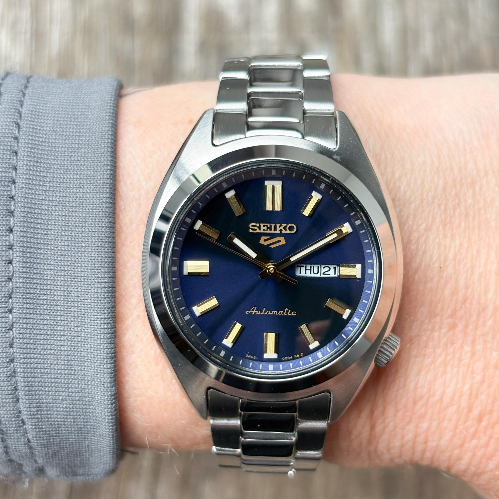 zegarek Seiko SRE021K1 5 Sports Automatic SNXS Sports Automat mineralne utwardzane